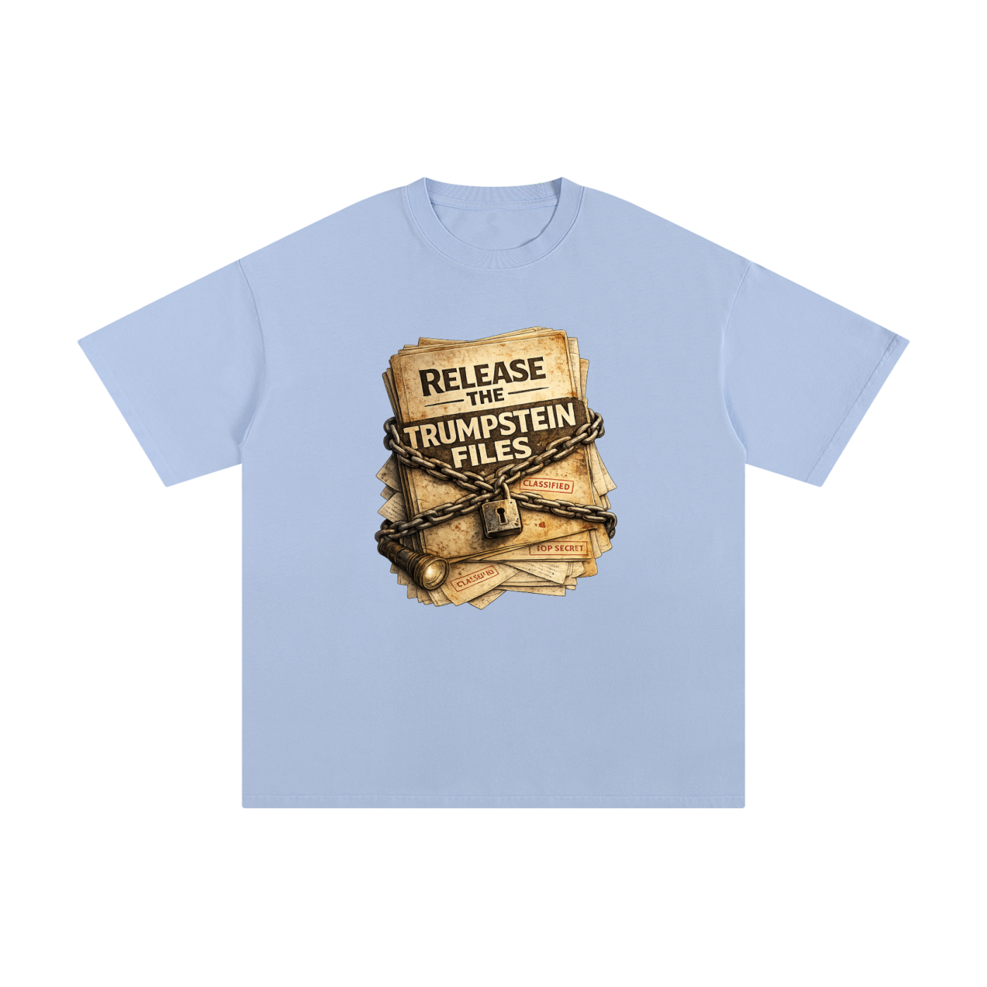 RELEASE THE FILES Unisex Pure Cotton T-Shirt