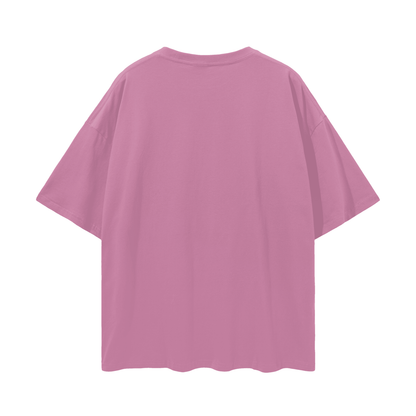 WARM HORCHATA Streetwear Loose Drop Shoulder T-Shirt