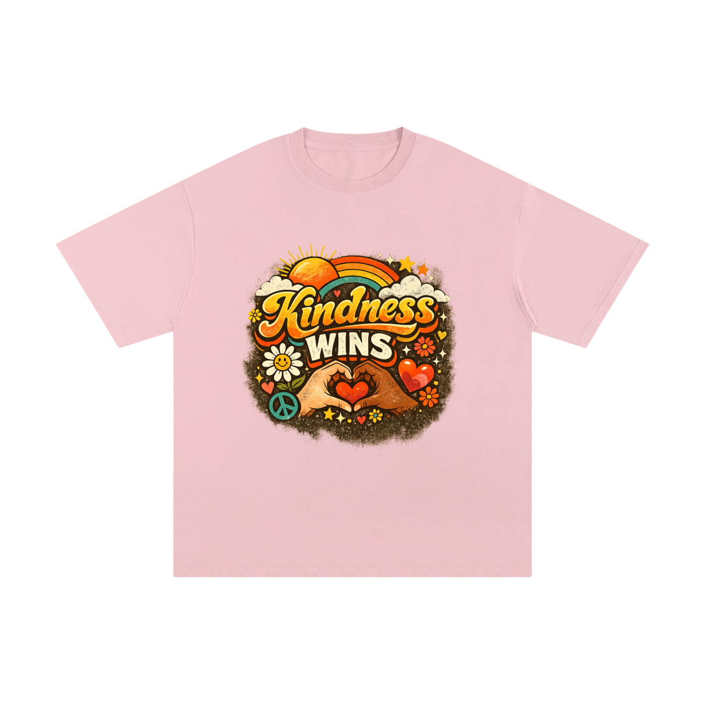 KINDNESS WINS Unisex Pure Cotton T-Shirt