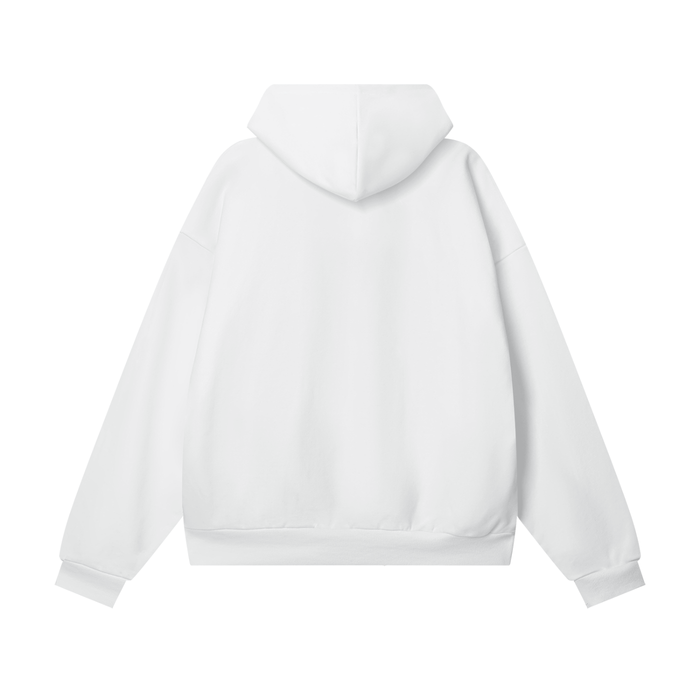 SILENCE SIDES WITH POWER Heavyweight Hidden Pocket Fleece Hoodie