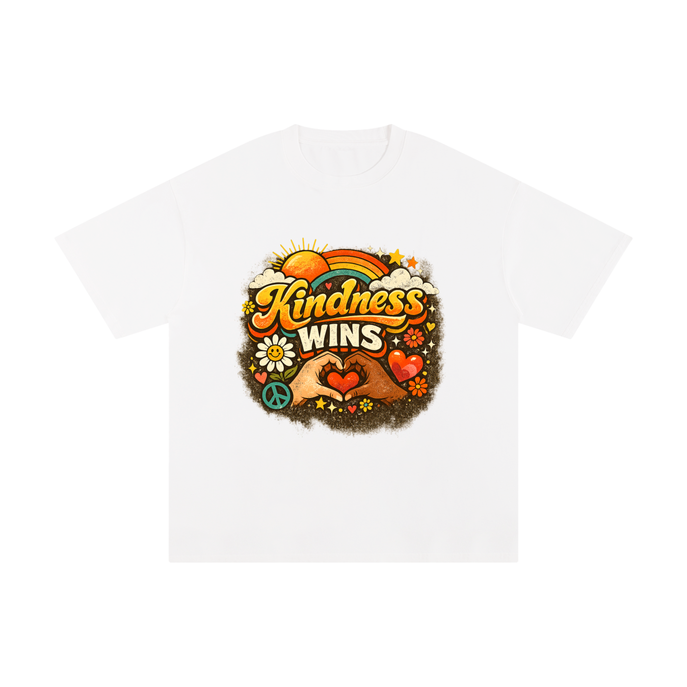 KINDNESS WINS Unisex Pure Cotton T-Shirt