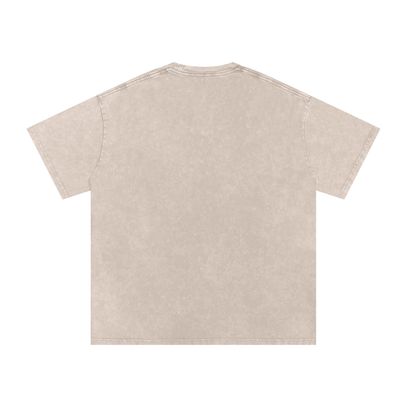 TINY ETHICS Snow Washed Oversized Cotton T-Shirt