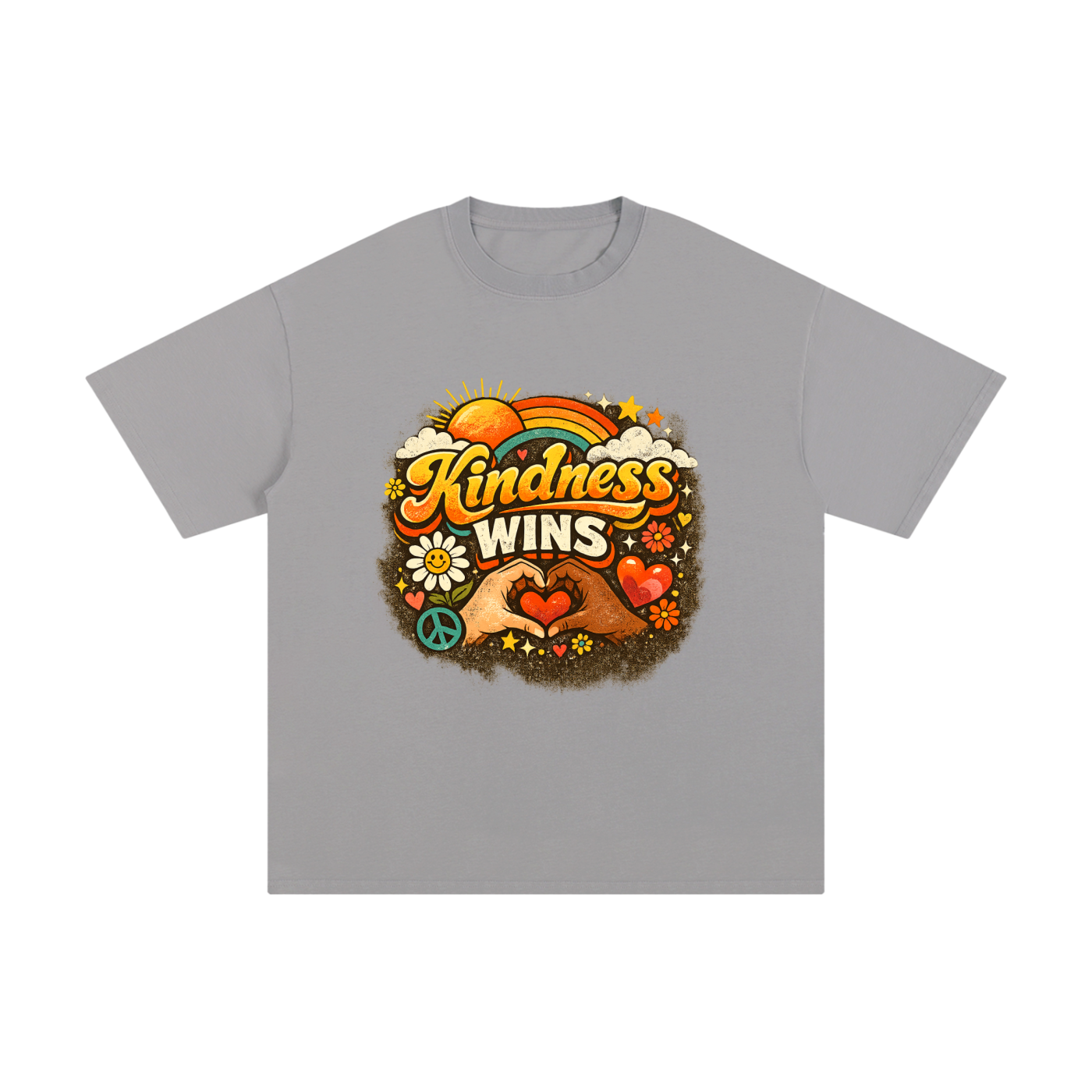 KINDNESS WINS Unisex Pure Cotton T-Shirt