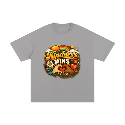 KINDNESS WINS Unisex Pure Cotton T-Shirt