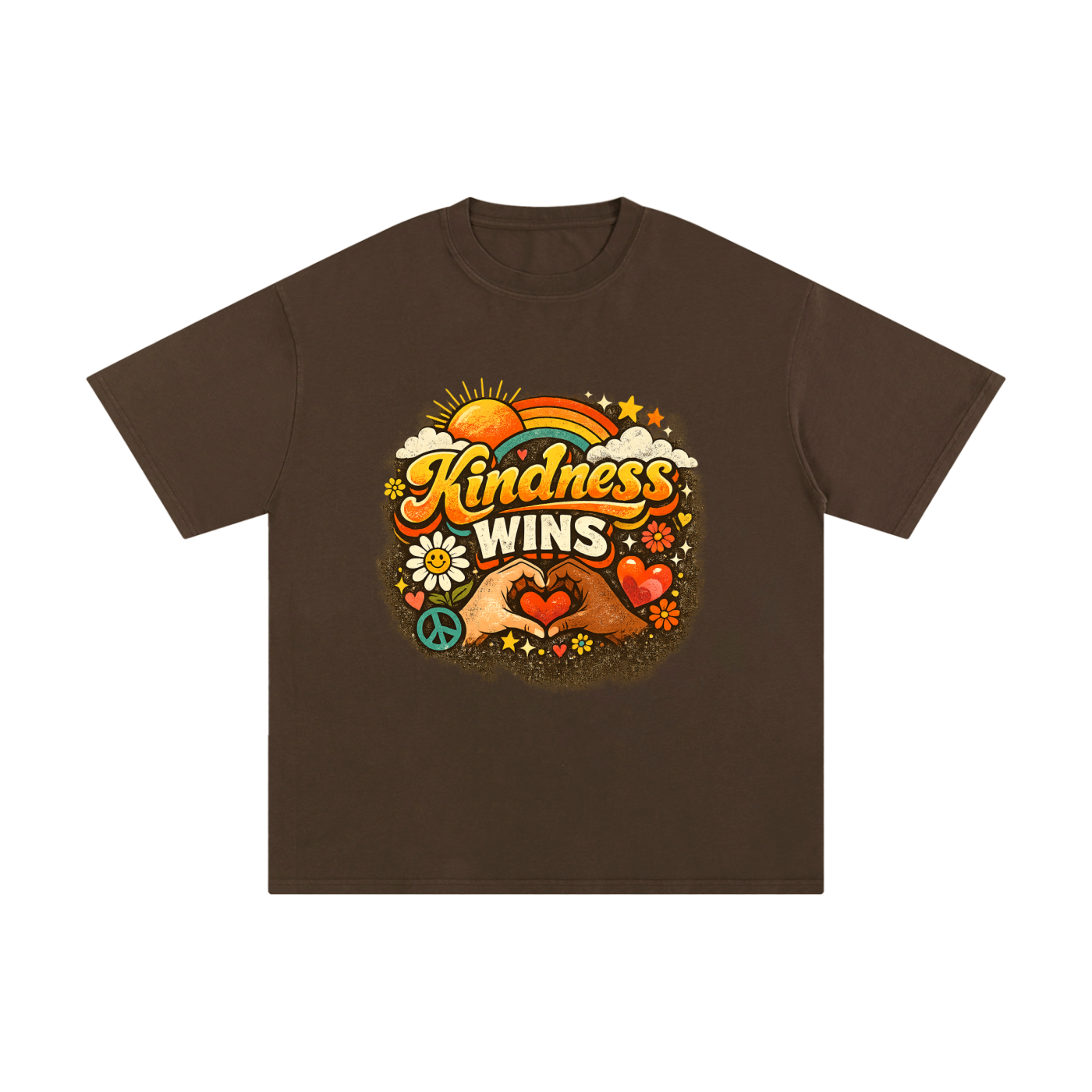 KINDNESS WINS Unisex Pure Cotton T-Shirt