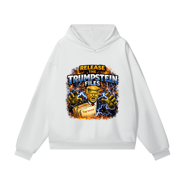 RELEASE THE FILES Heavyweight Hidden Pocket Fleece Hoodie