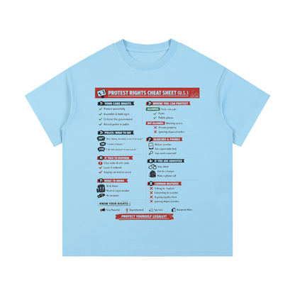 KNOW YOUR RIGHTS Vintage Wash Cotton T-Shirt