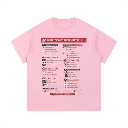 KNOW YOUR RIGHTS Vintage Wash Cotton T-Shirt