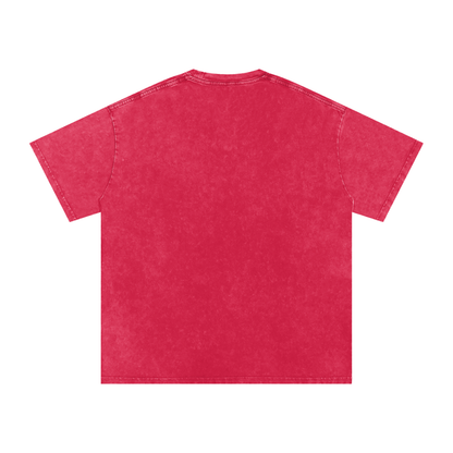 TINY ETHICS Snow Washed Oversized Cotton T-Shirt