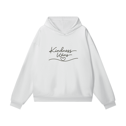 KINDNESS WINS Heavyweight Hidden Pocket Fleece Hoodie