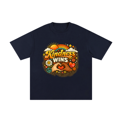KINDNESS WINS Unisex Pure Cotton T-Shirt
