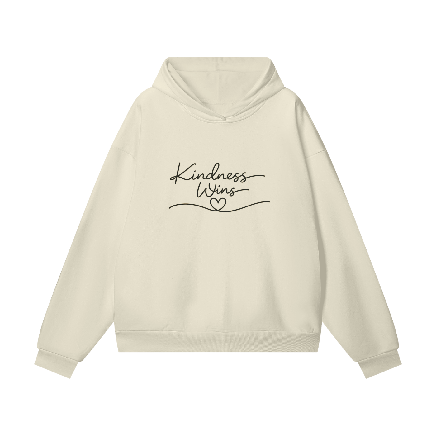 KINDNESS WINS Heavyweight Hidden Pocket Fleece Hoodie
