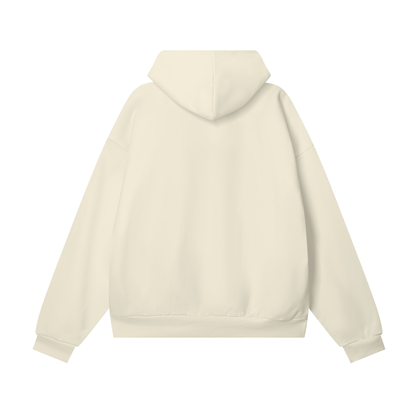 WARM HORCHATA Heavyweight Hidden Pocket Fleece Hoodie