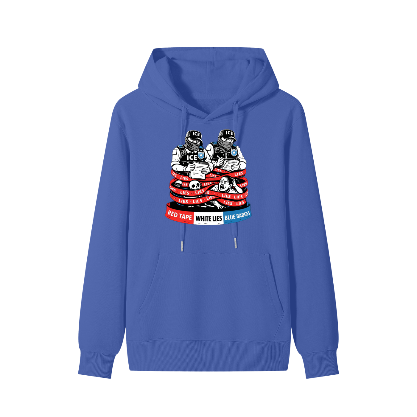 WHITE LIES Classic Unisex Cotton Hoodie