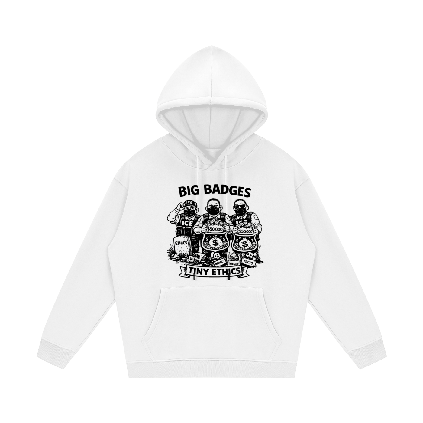 TINY ETHICS Unisex Fleece Hoodie