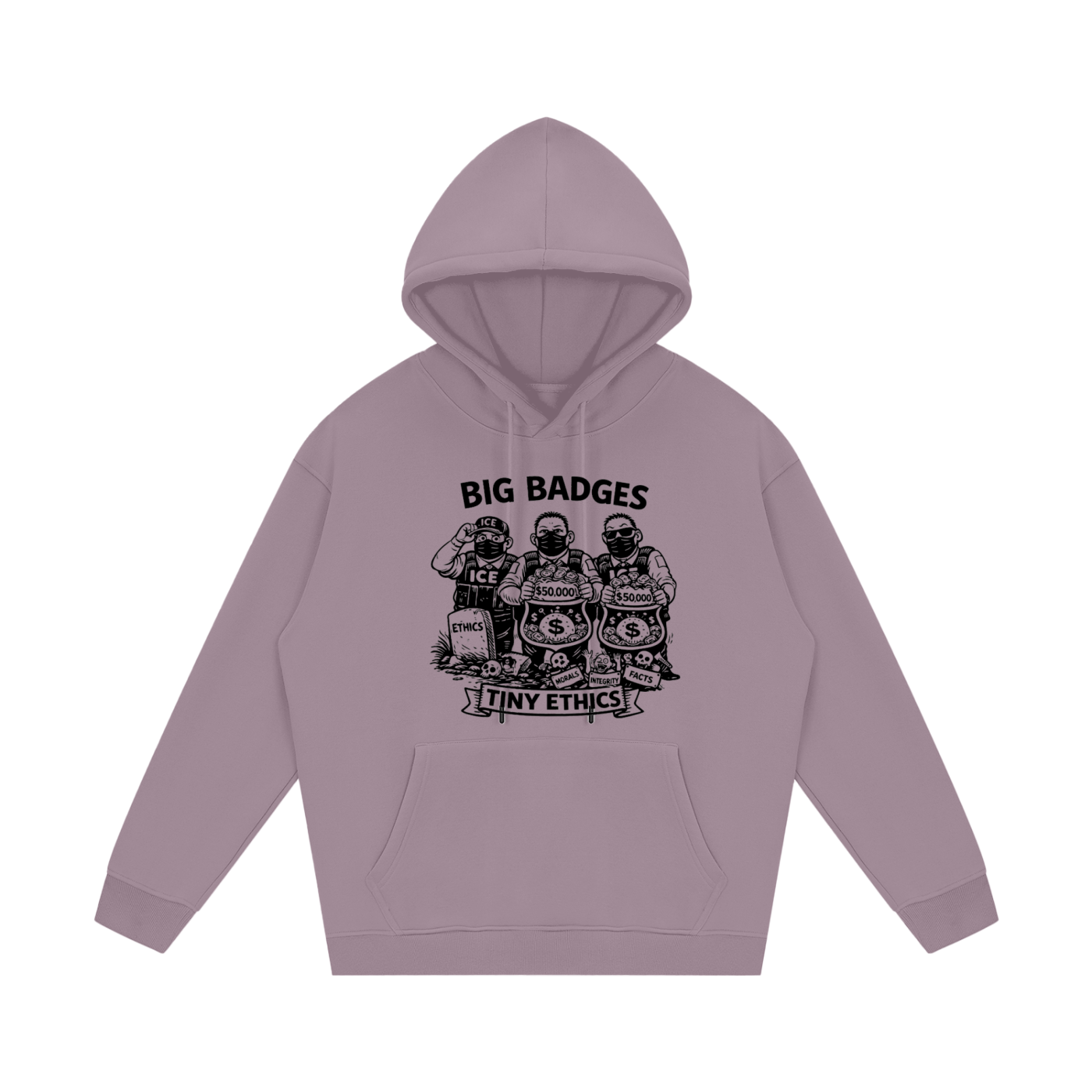 TINY ETHICS Unisex Fleece Hoodie