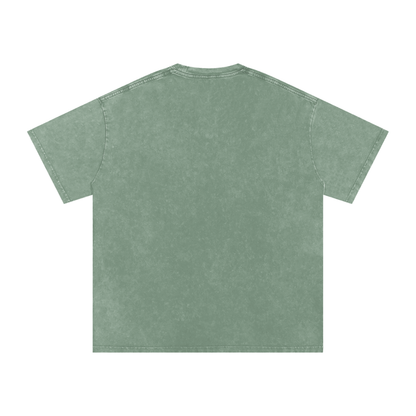TINY ETHICS Snow Washed Oversized Cotton T-Shirt