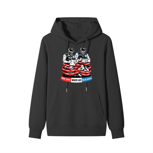 WHITE LIES Classic Unisex Cotton Hoodie