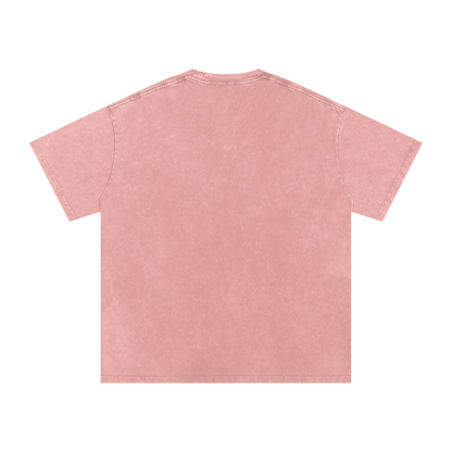 TINY ETHICS Snow Washed Oversized Cotton T-Shirt