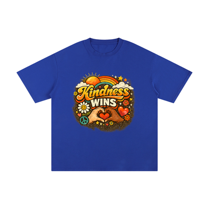 KINDNESS WINS Unisex Pure Cotton T-Shirt