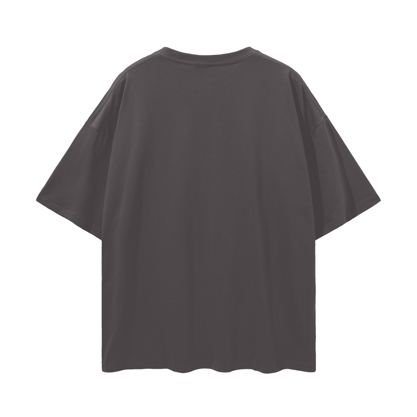 WARM HORCHATA Streetwear Loose Drop Shoulder T-Shirt