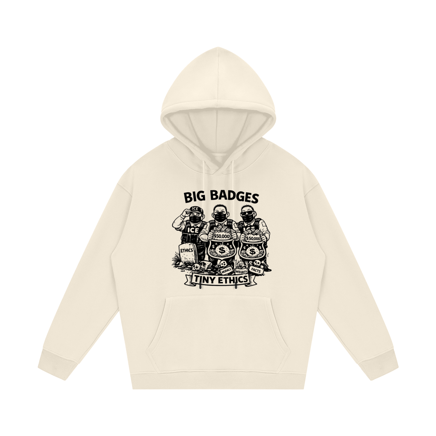 TINY ETHICS Unisex Fleece Hoodie