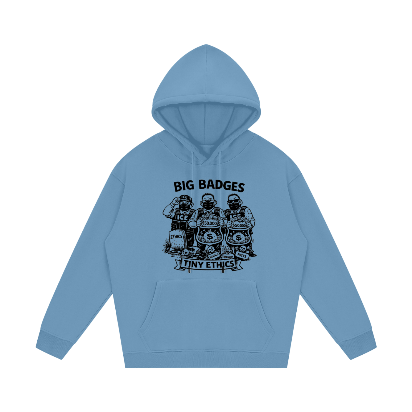 TINY ETHICS Unisex Fleece Hoodie