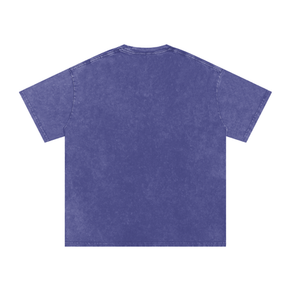 PRETTI GOOD Snow Washed Oversized Cotton T-Shirt