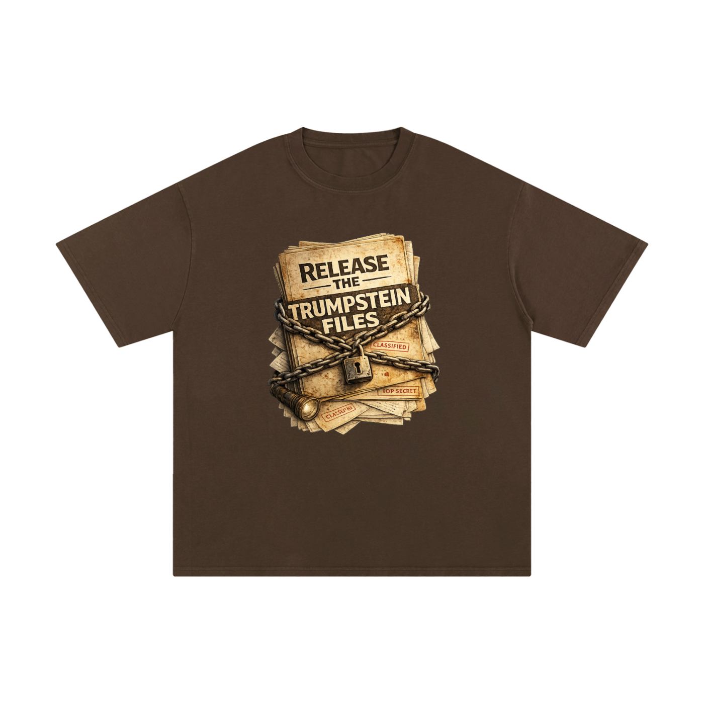 RELEASE THE FILES Unisex Pure Cotton T-Shirt