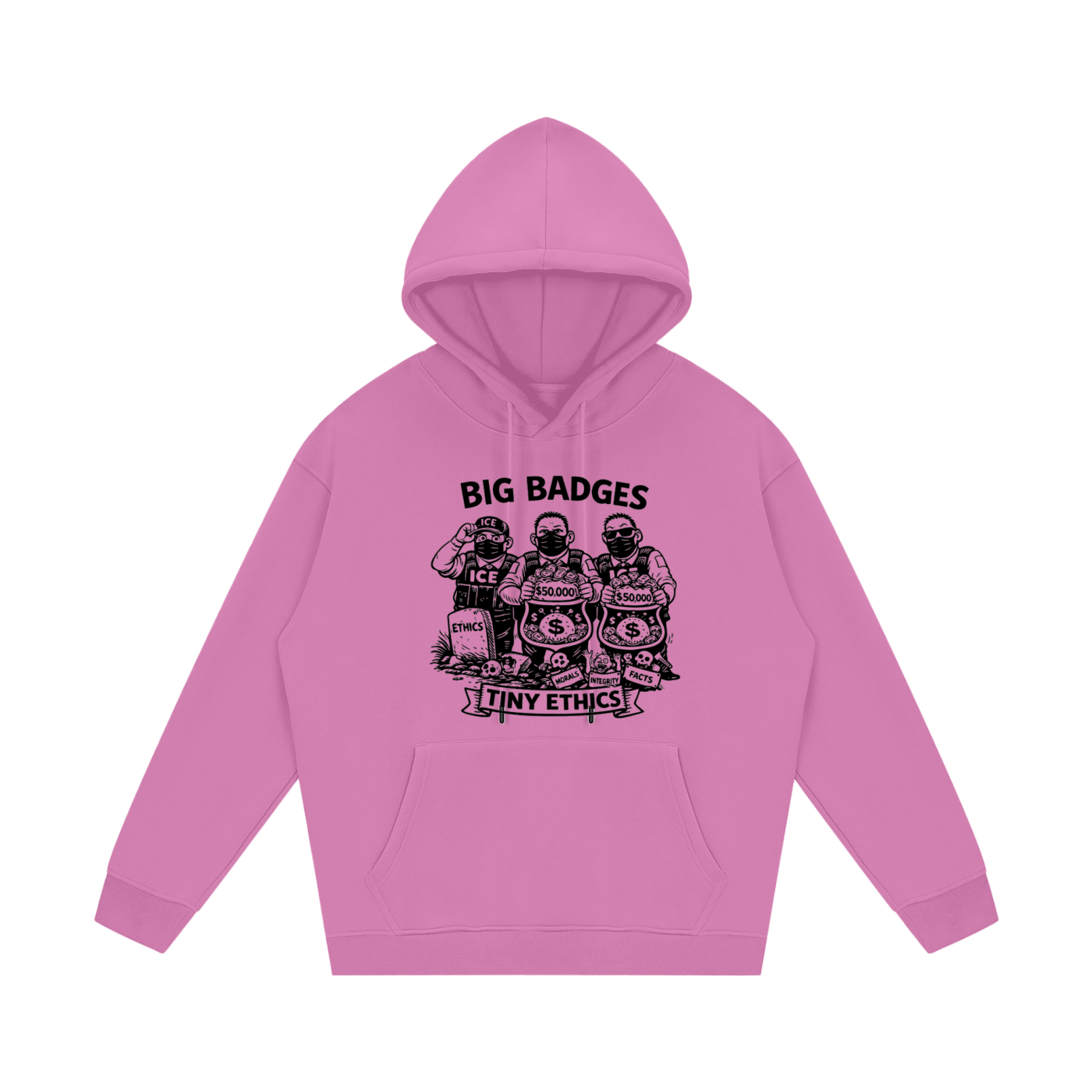 TINY ETHICS Unisex Fleece Hoodie