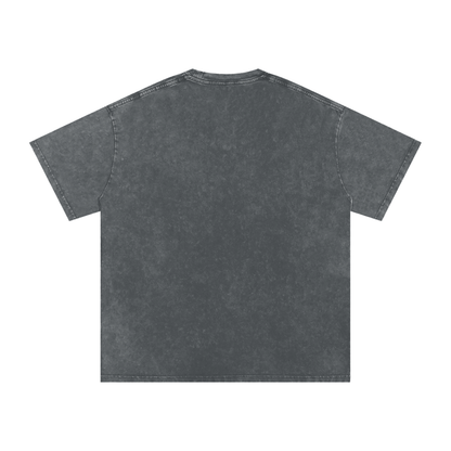 PRETTI GOOD Snow Washed Oversized Cotton T-Shirt