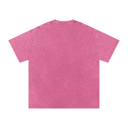 TINY ETHICS Snow Washed Oversized Cotton T-Shirt