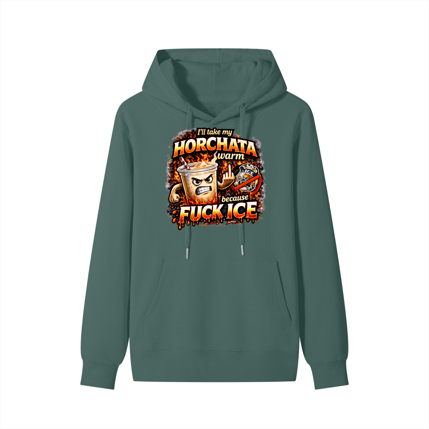 WARM HORCHATA Classic Unisex Cotton Hoodie