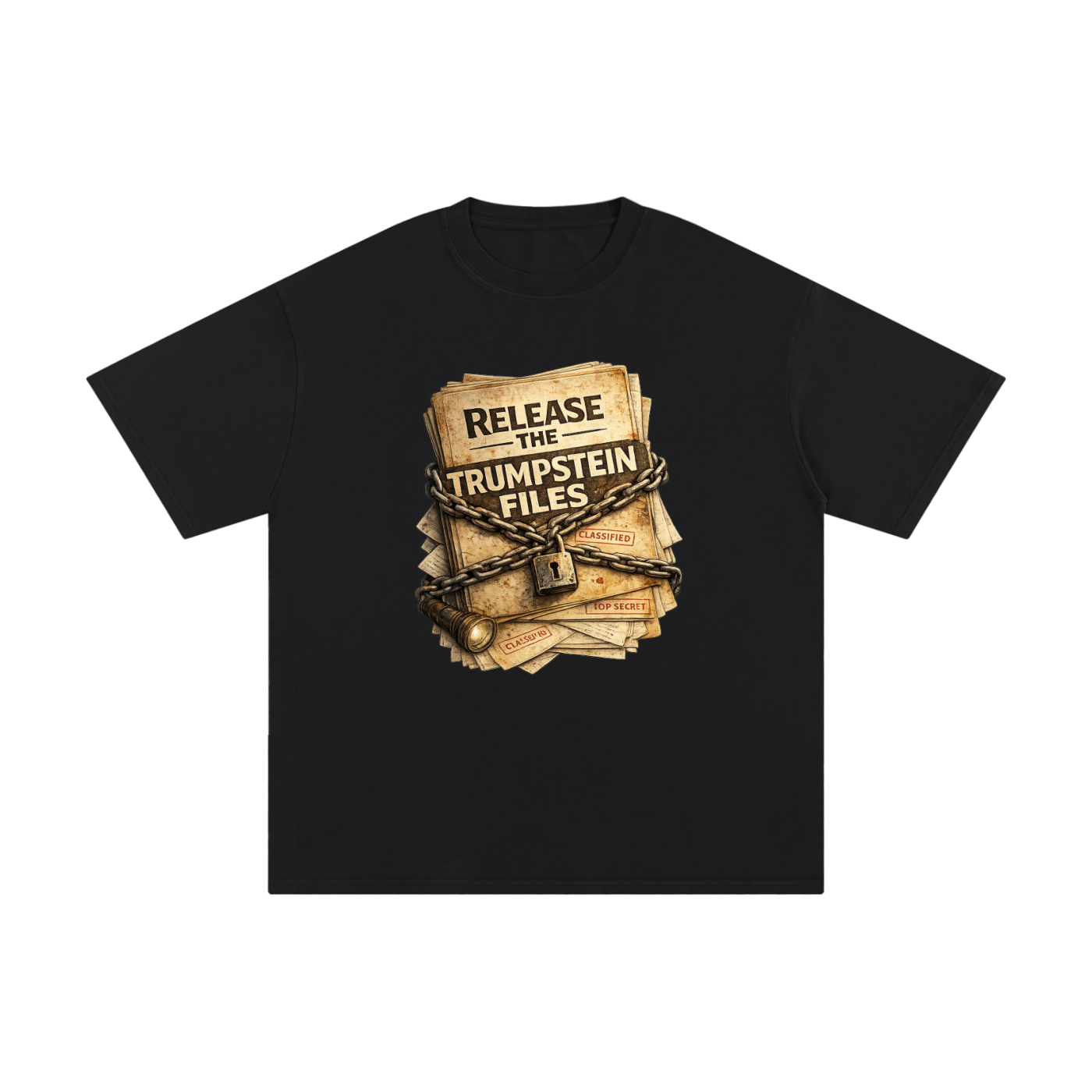 RELEASE THE FILES Unisex Pure Cotton T-Shirt