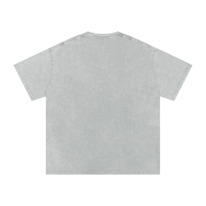 TINY ETHICS Snow Washed Oversized Cotton T-Shirt