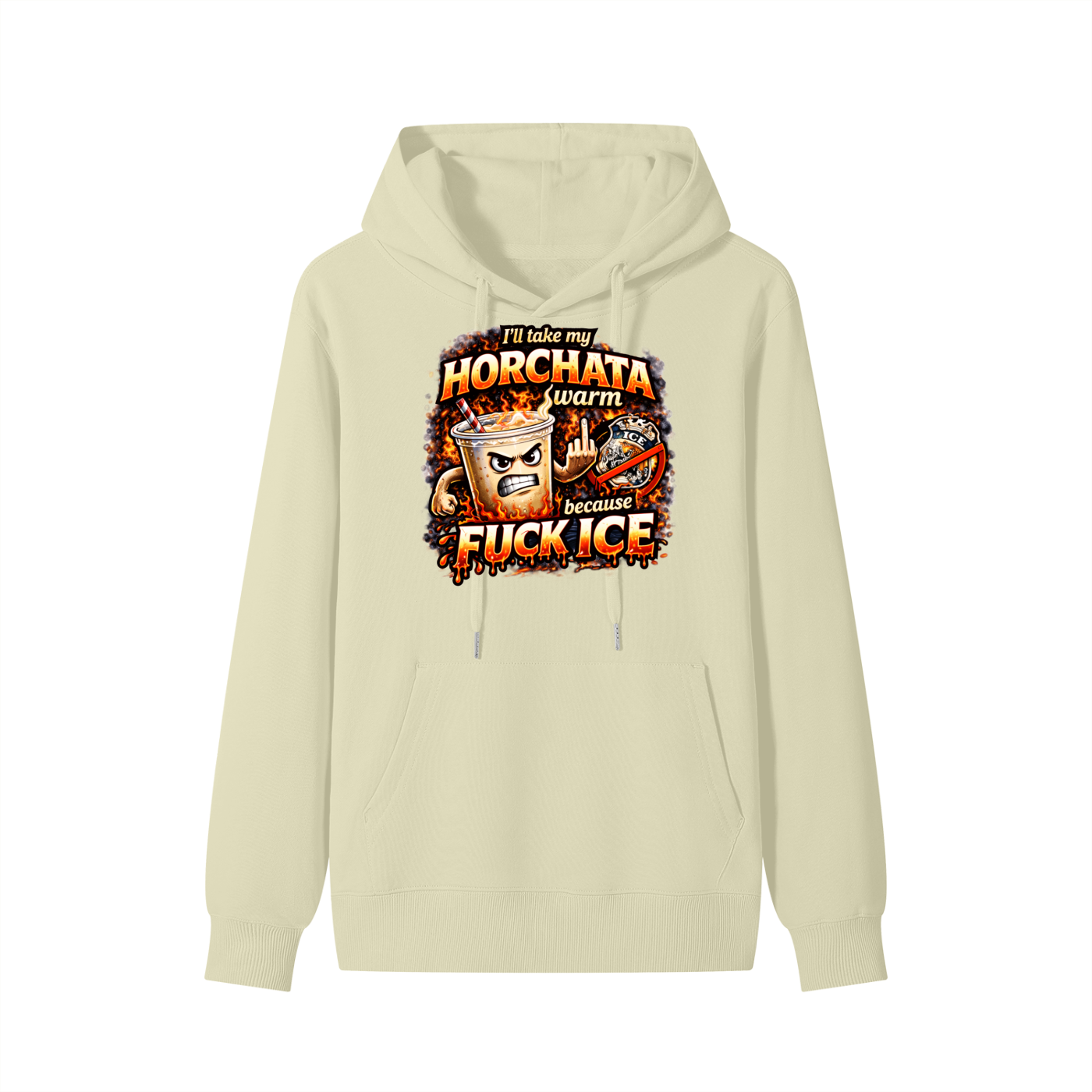 WARM HORCHATA Classic Unisex Cotton Hoodie