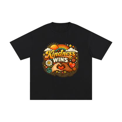 KINDNESS WINS Unisex Pure Cotton T-Shirt