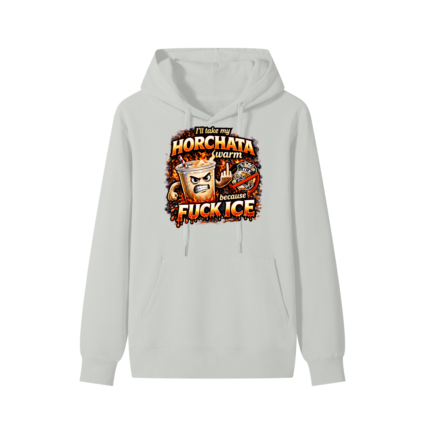WARM HORCHATA Classic Unisex Cotton Hoodie