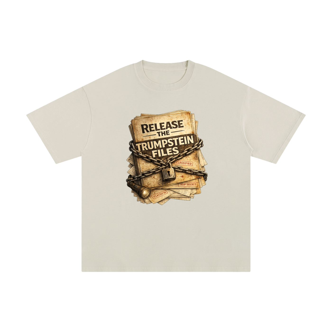 RELEASE THE FILES Unisex Pure Cotton T-Shirt
