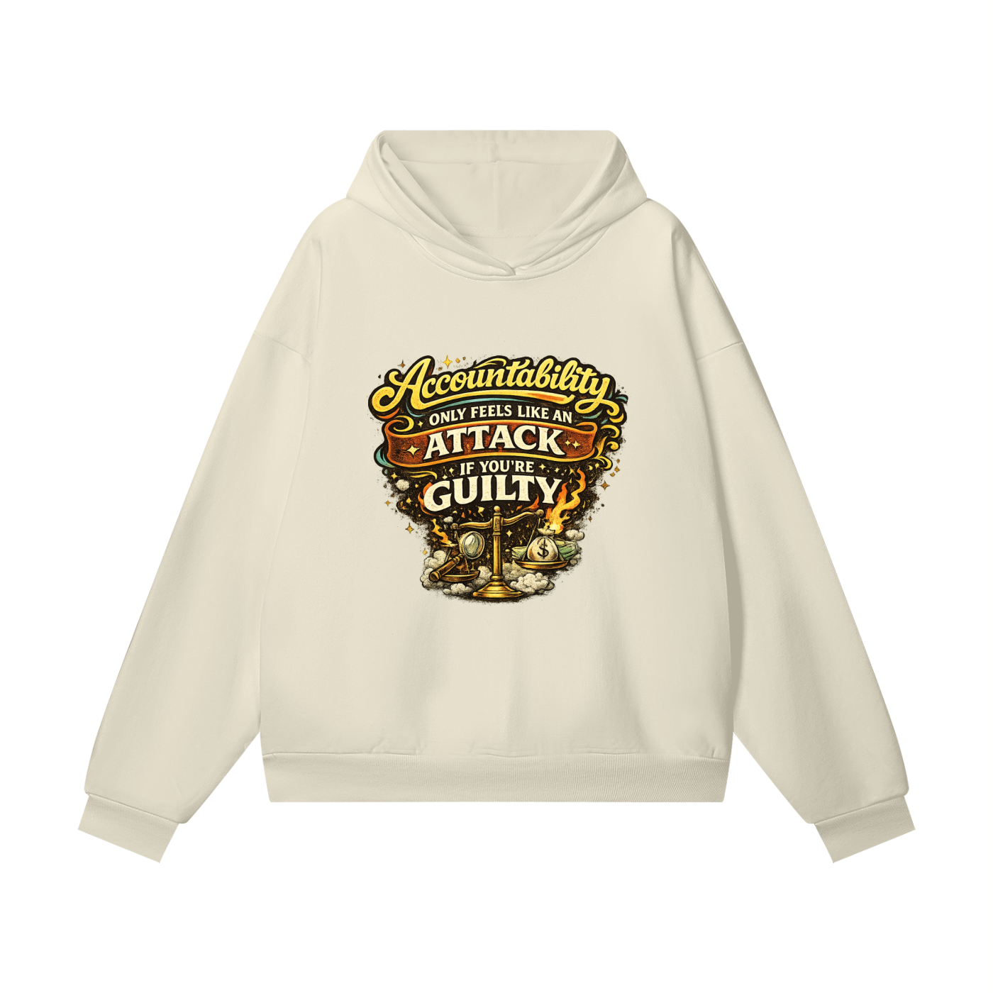 ACCOUNTABILITY Heavyweight Hidden Pocket Fleece Hoodie