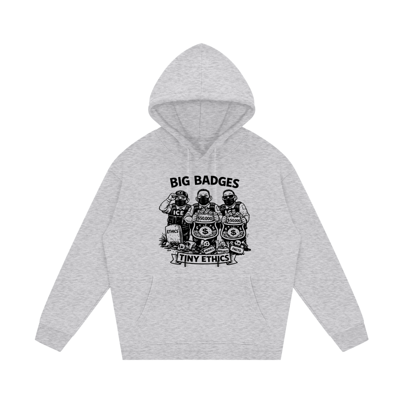 TINY ETHICS Unisex Fleece Hoodie