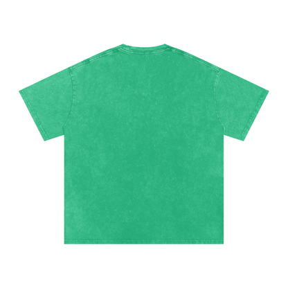 TINY ETHICS Snow Washed Oversized Cotton T-Shirt
