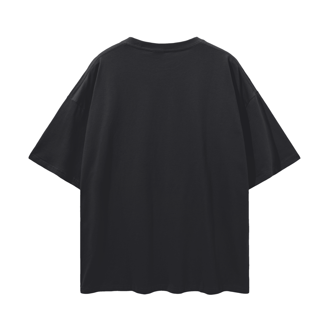 WARM HORCHATA Streetwear Loose Drop Shoulder T-Shirt