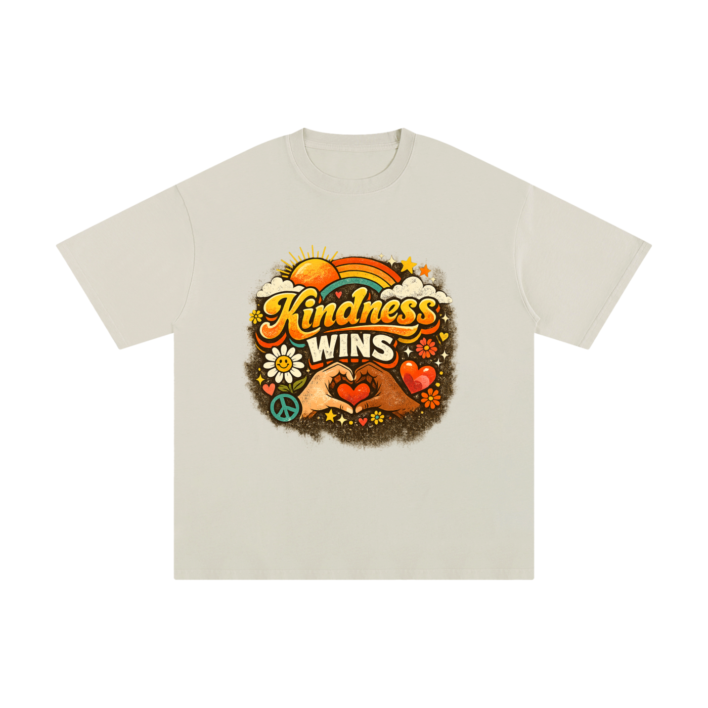 KINDNESS WINS Unisex Pure Cotton T-Shirt
