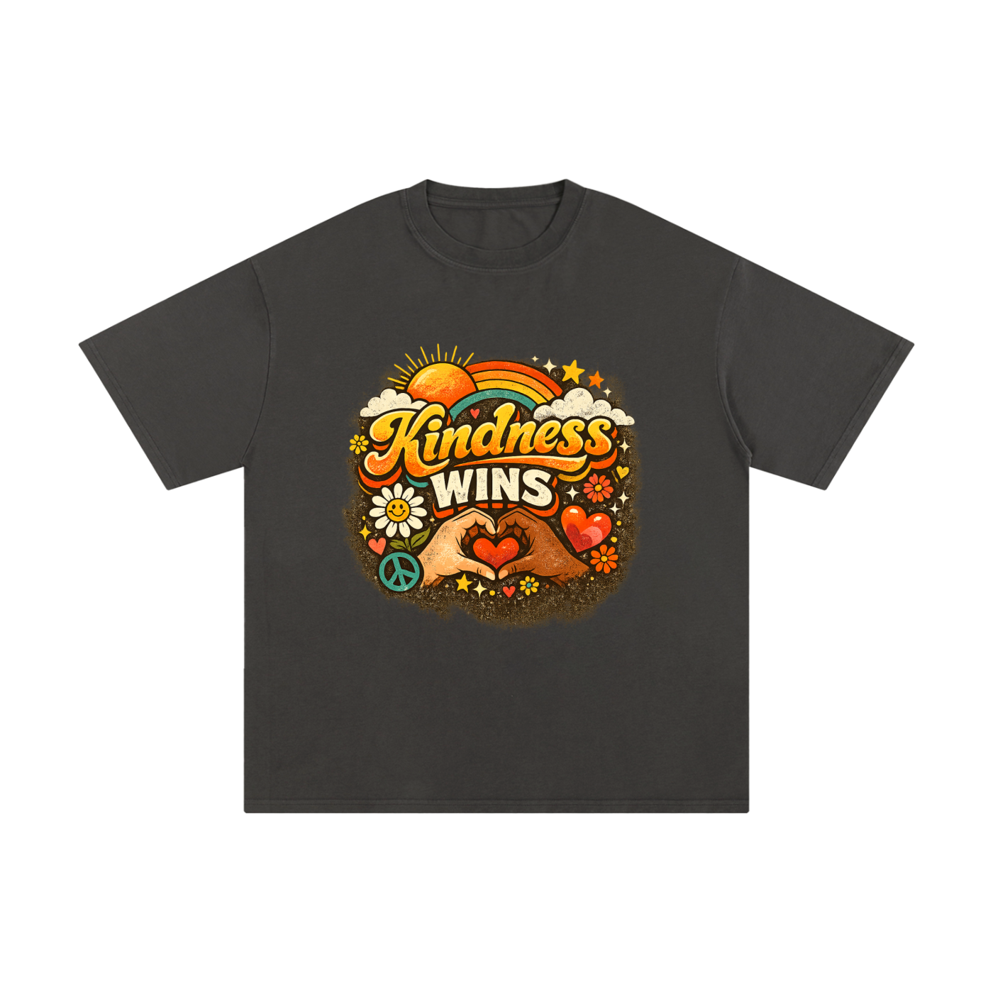 KINDNESS WINS Unisex Pure Cotton T-Shirt