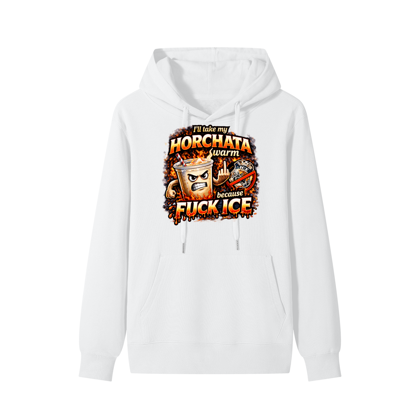 WARM HORCHATA Classic Unisex Cotton Hoodie