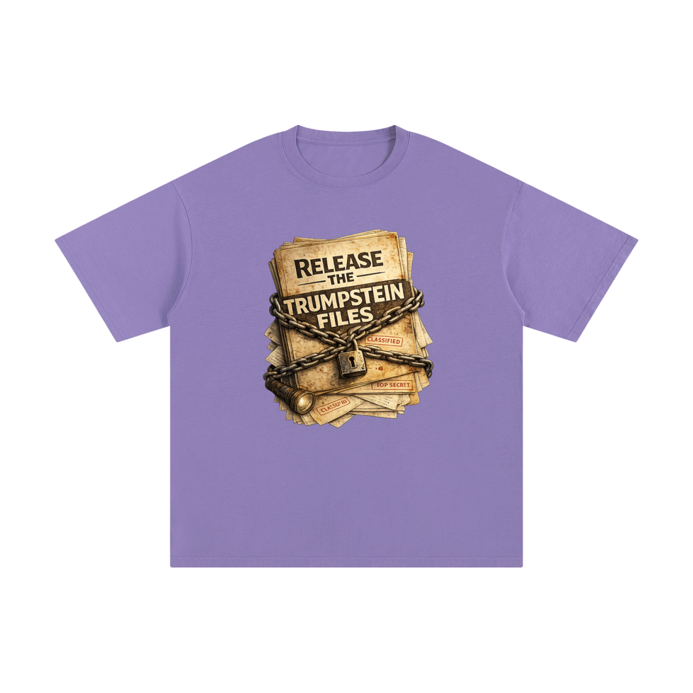 RELEASE THE FILES Unisex Pure Cotton T-Shirt