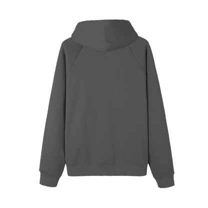 DEAL WITH THE DEVIL Essential Raglan Sleeve Fleece Hoodie