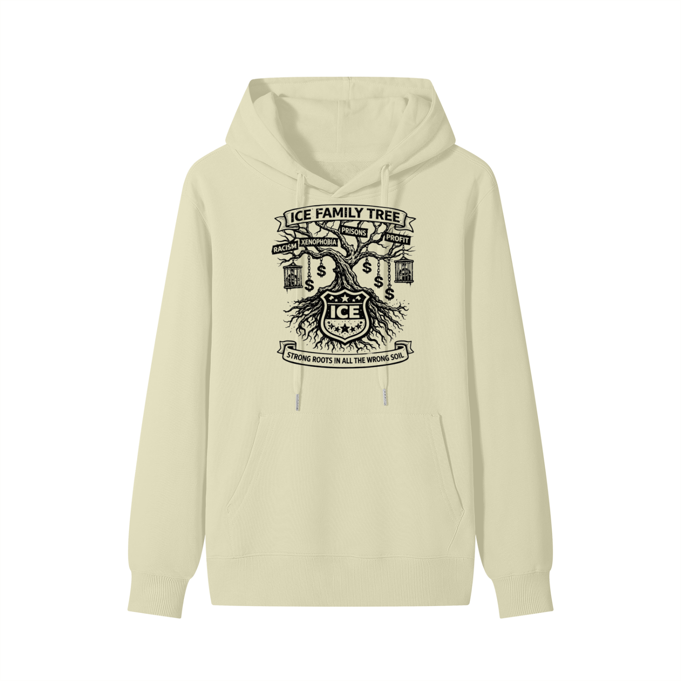 ICE FAMILY TREE Classic Unisex Cotton Hoodie
