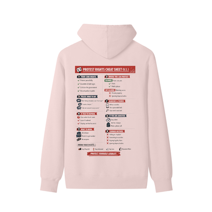 MELTDOWN KNOW YOUR RIGHTS  Classic Unisex Cotton Hoodie